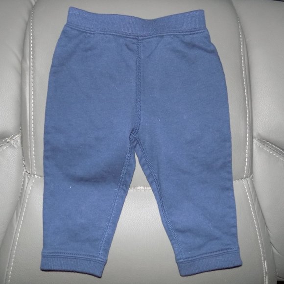 Carter's 3pc Fall Layette Set Navy Blue Size 6 Mon - Picture 6 of 7